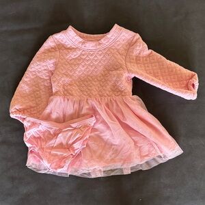Cat & Jack Pink Textured Baby Outfit